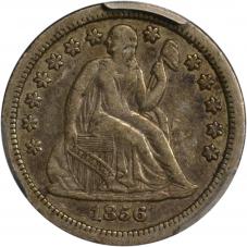 $0.10 1856-S Seated Liberty Dime 10c - PCGS VF35