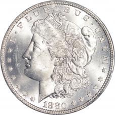 $1.00 1880-O Morgan Silver Dollar $1 - PCGS MS63 PQ