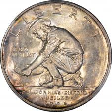 Commem $0.50 1925-S California Commemorative Half Dollar - PCGS MS65